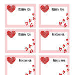 Free Printable Valentine Coupons For Kids And Adults Coupon Template