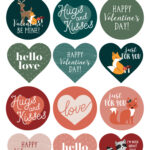 Free Printable Valentine Labels Lia Griffith