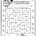 Free Printable Valentine Maze