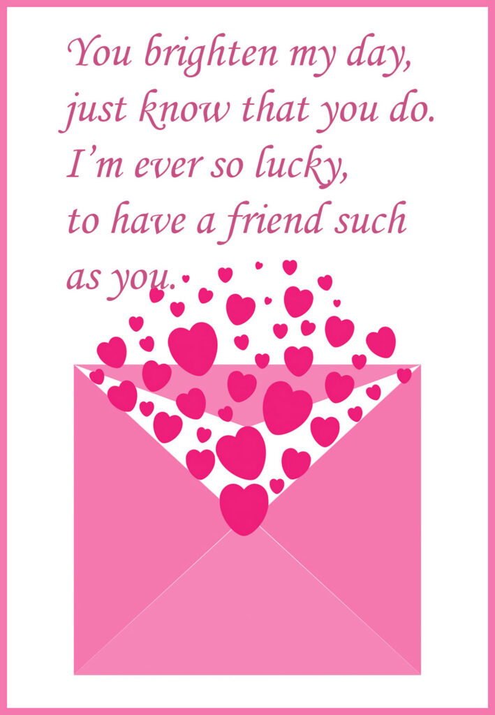 Free Printable Valentine Messages Printable Templates