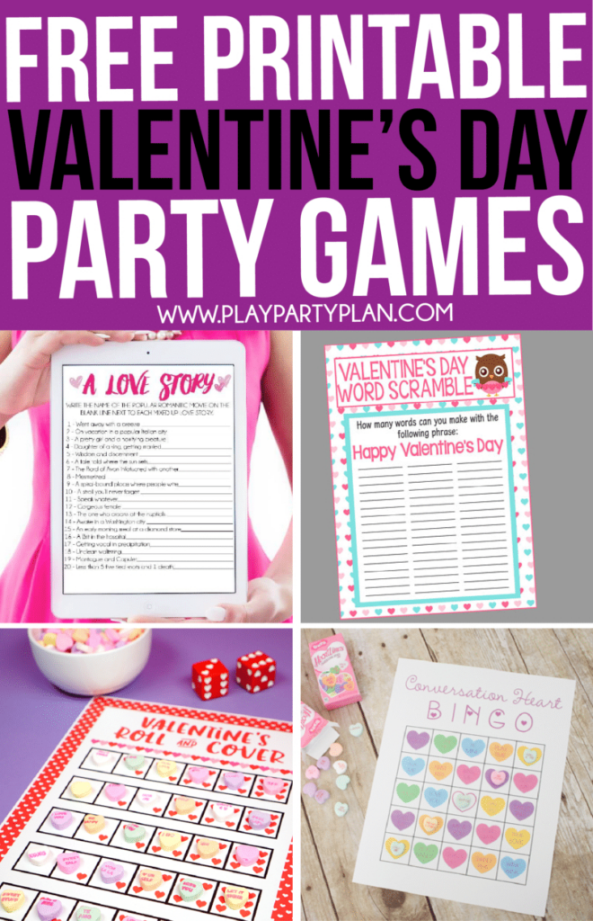 Free Printable Valentine Party Games For Adults Free Printable