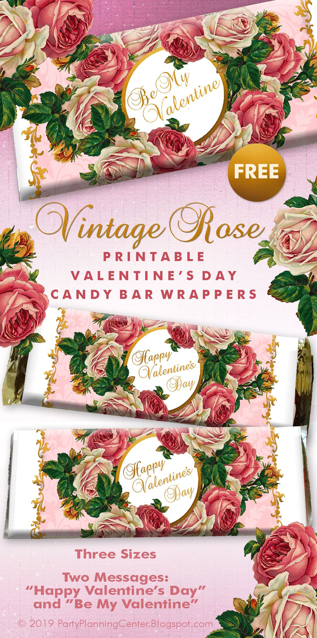FREE Printable Valentine s Day Candy Bar Wrappers Valentines Candy