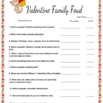 Free Printable Valentine s Day Feud Game