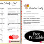 Free Printable Valentine s Day Feud Game