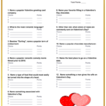 Free Printable Valentine s Day Feud Game