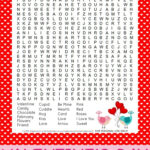 Free Printable Valentine s Day Word Search