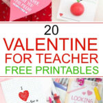 Free Printable Valentines Day Cards For Teachers Printable Word Searches