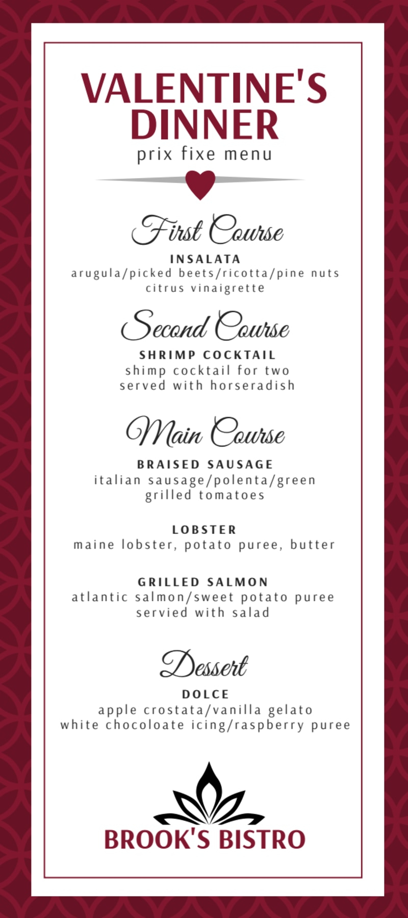 Free Printable Valentines Day Menu Templates Free Printable Templates Free Printable Valentines Day Menu Templates Free Printable Templates
