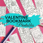 FREE Valentine Bookmarks To Color Cute Printables Leap Of Faith