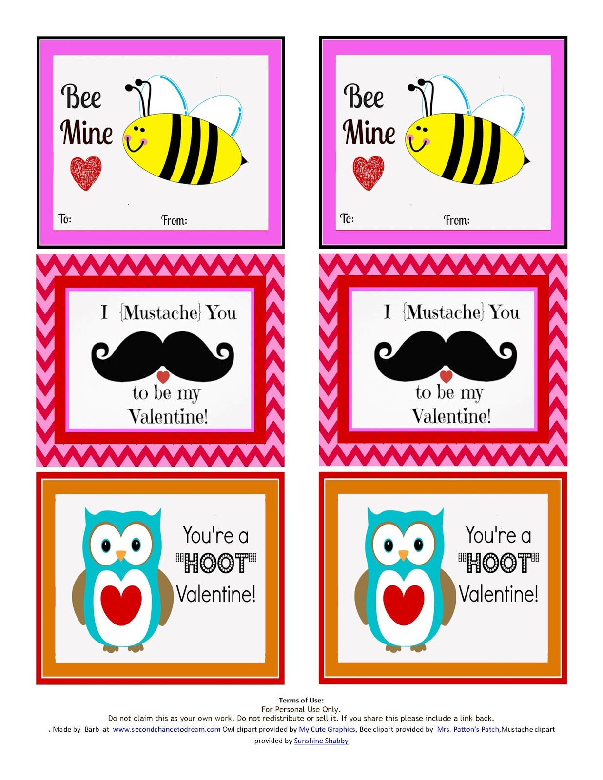 Free Valentines Day Printables Free Valentines Day Printables