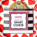 Freebie Valentine You re One Smart Cookie Tags By Expressions