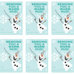 Frozen Valentines Printable