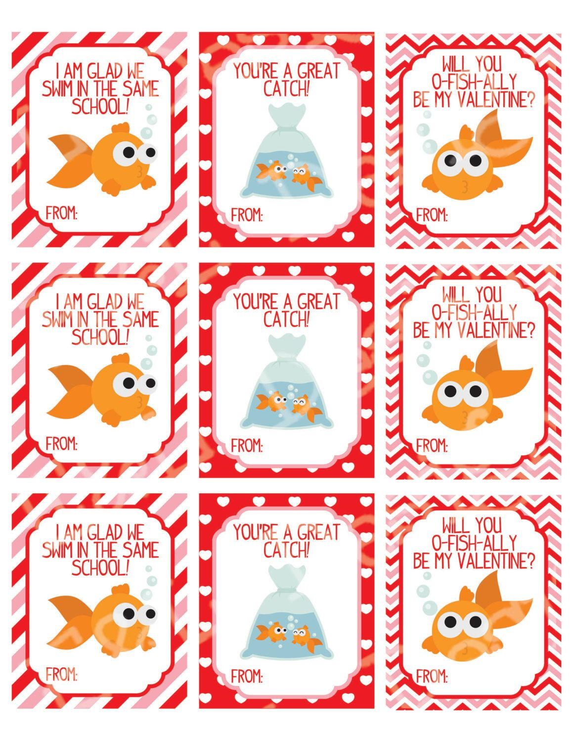 Goldfish Valentines Printable Printable Word Searches Goldfish Valentines Printable Printable Word Searches