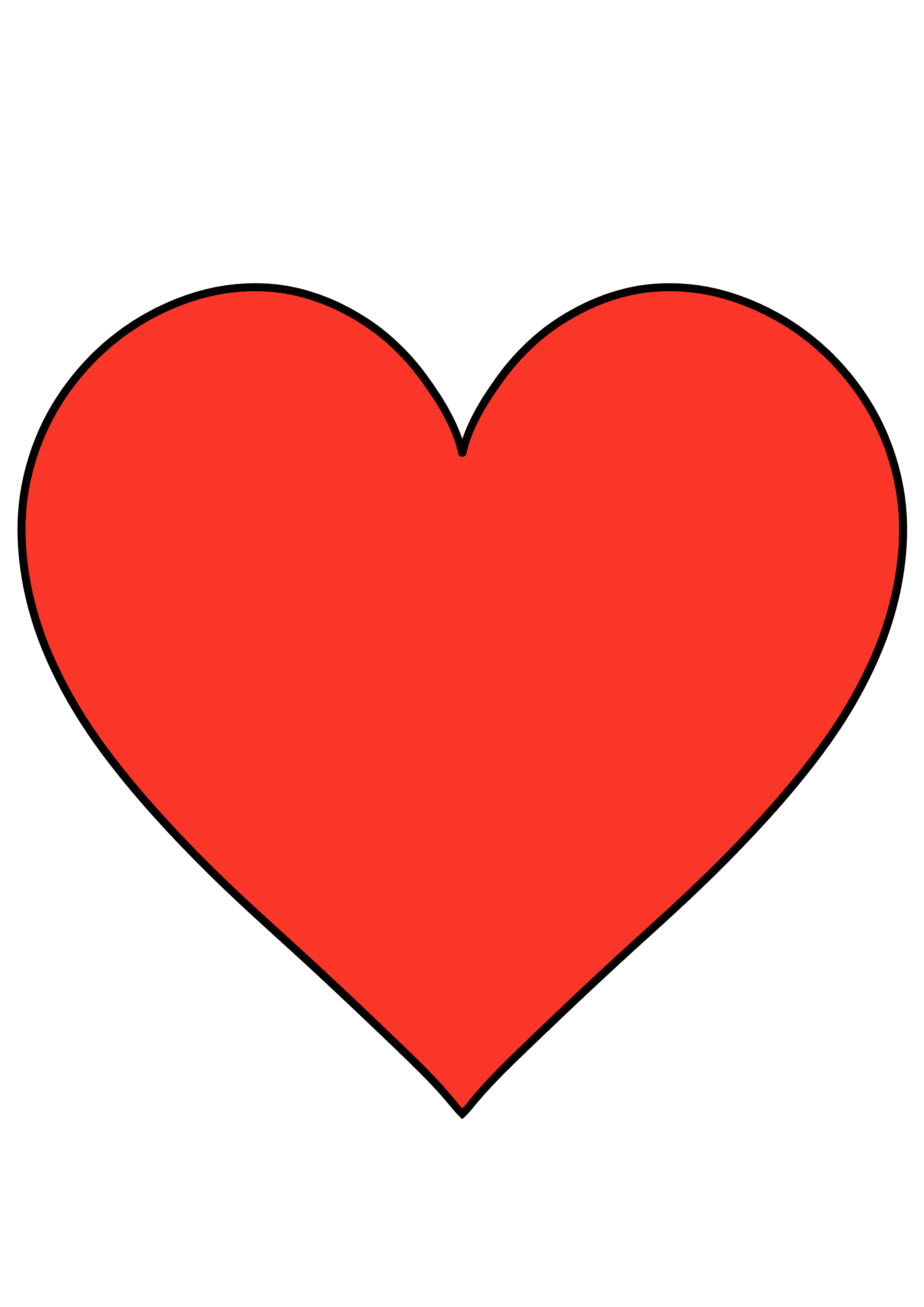 Heart Shapes To Print And Cut Out Heart Shapes To Print And Cut Out