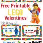 LEGO Valentine Cards Printable It Is A Keeper