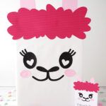 Llama Valentine Card Box Artsy fartsy Mama