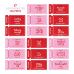 Love Coupon Book Valentines Day Printable Love Coupons Anniversary