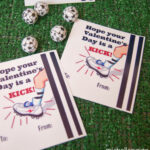 Michelle Paige Blogs Valentines For Boys Printable Soccer Valentines