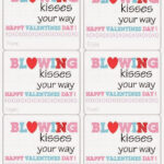 My Country Girl Ramblings Blowing Kisses Your Way Valentines Craft