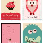 My Friend Designed These Free Printable Valentine Cards So Cute An