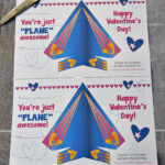 Paper Airplane Valentine Cards For Kids