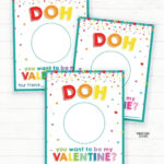 Playdoh Valentine Doh You Want To Be My Valentine Boy Play Dough