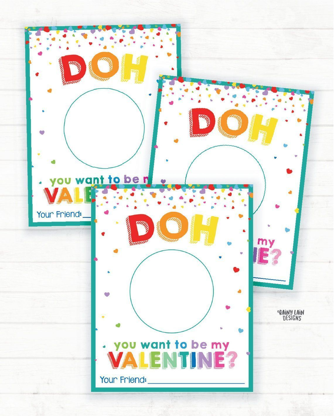 Playdoh Valentine Doh You Want To Be My Valentine Boy Play Dough