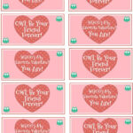 Pretzel Owls With Printable Valentine s Day Bag Toppers Recipe Bag