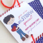 Printable Classroom Valentine Tags Exstraw Special Boy Etsy