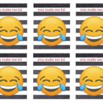 Printable Emoji Valentine Cards Paper Trail Design