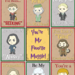 Printable Harry Potter Valentines Day Cards