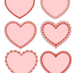 Printable Hearts For Valentines