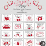 Printable Love Coupons For Him And Her Valentines Day Gift Etsy UK