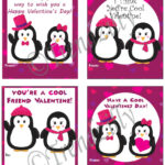 Printable Penguin Valentine Cards Printable Card Free