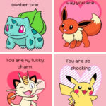 Printable Pokemon Valentine Cards