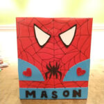 Printable Spiderman Valentine Box