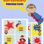 Printable Superhero Valentines Blessed Beyond A Doubt