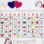 Printable Valentine Bingo Cards Valentines Bingo Cards Printable