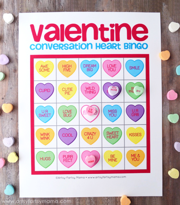 Printable Valentine Bingo