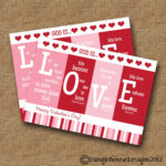 Printable Valentine Card Christian Scripture Bible Verse