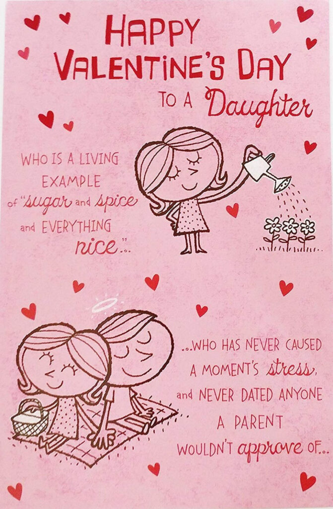 Printable Valentine Cards For Daughter Printable Word Searches