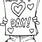 Printable Valentine Coloring Pages