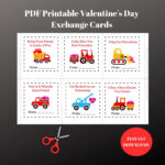 Printable Valentine Exchange Cards Printable Word Searches