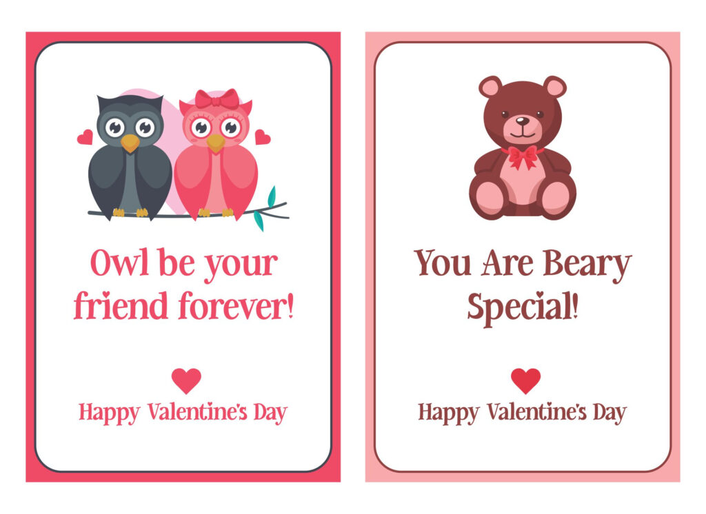 Printable Valentine s Cards For Friends