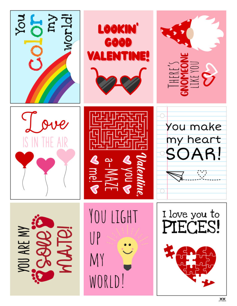 Printable Valentine s Cards