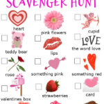 Printable Valentine s Day Scavenger Hunt