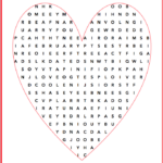 Printable Valentine Word Searches