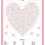 Printable Valentine Word Searches