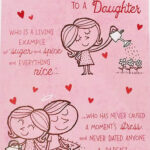 Printable Valentines Day Card For Daughter Printable Word Searches