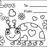 Printable Valentines Day Cards To Color Pdf